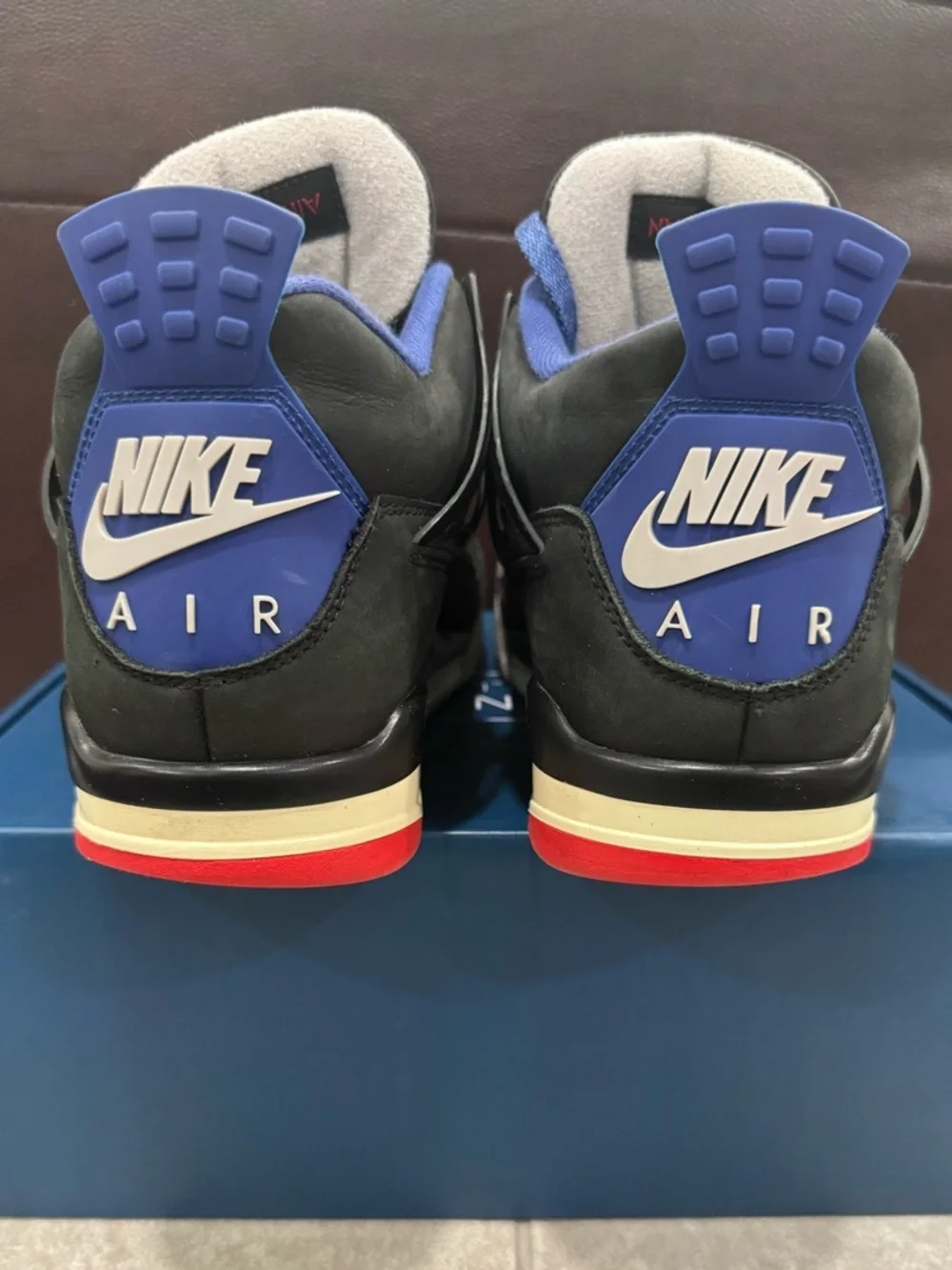 Size 10.5-Jordan 4 Retro Air Rare White Lettering